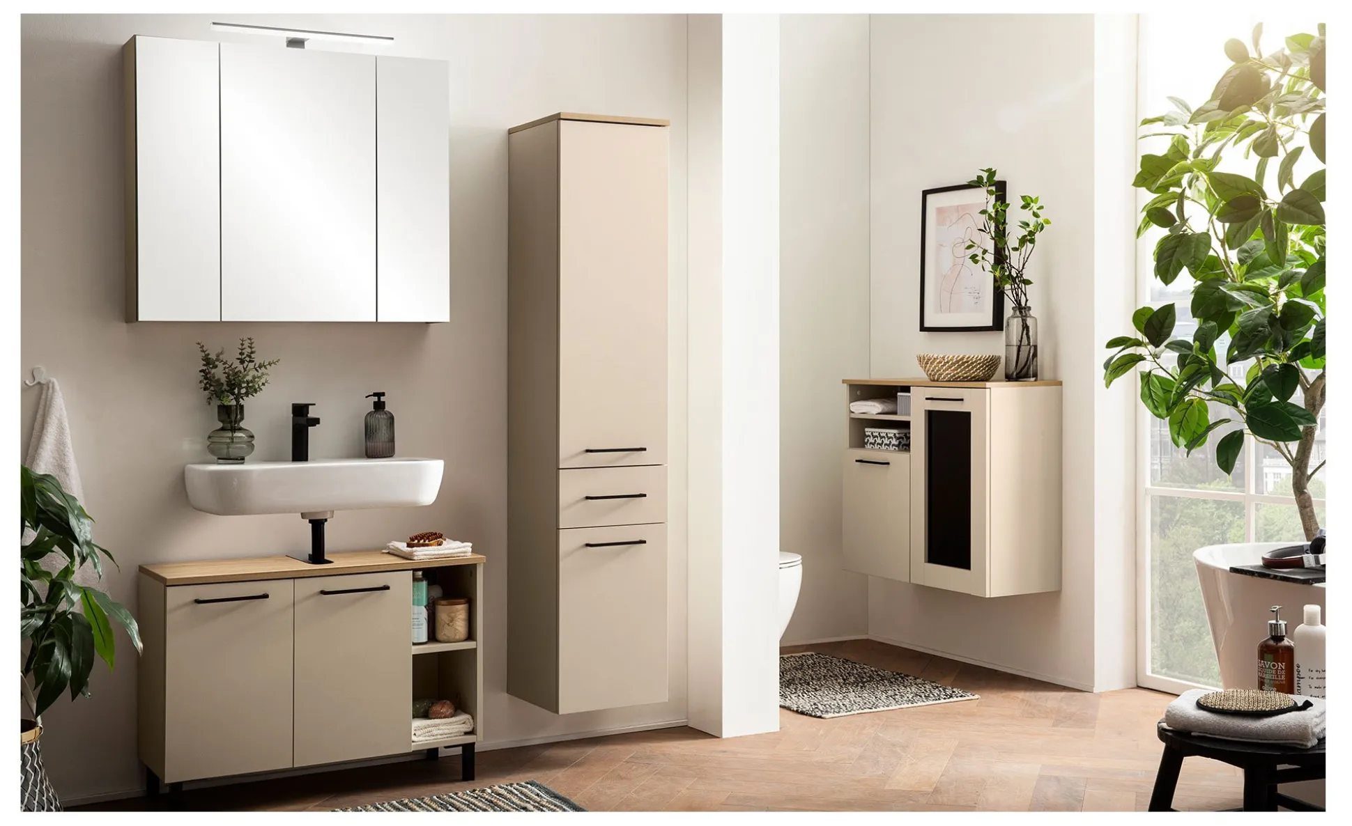 Waschbeckenunterschrank Mailand