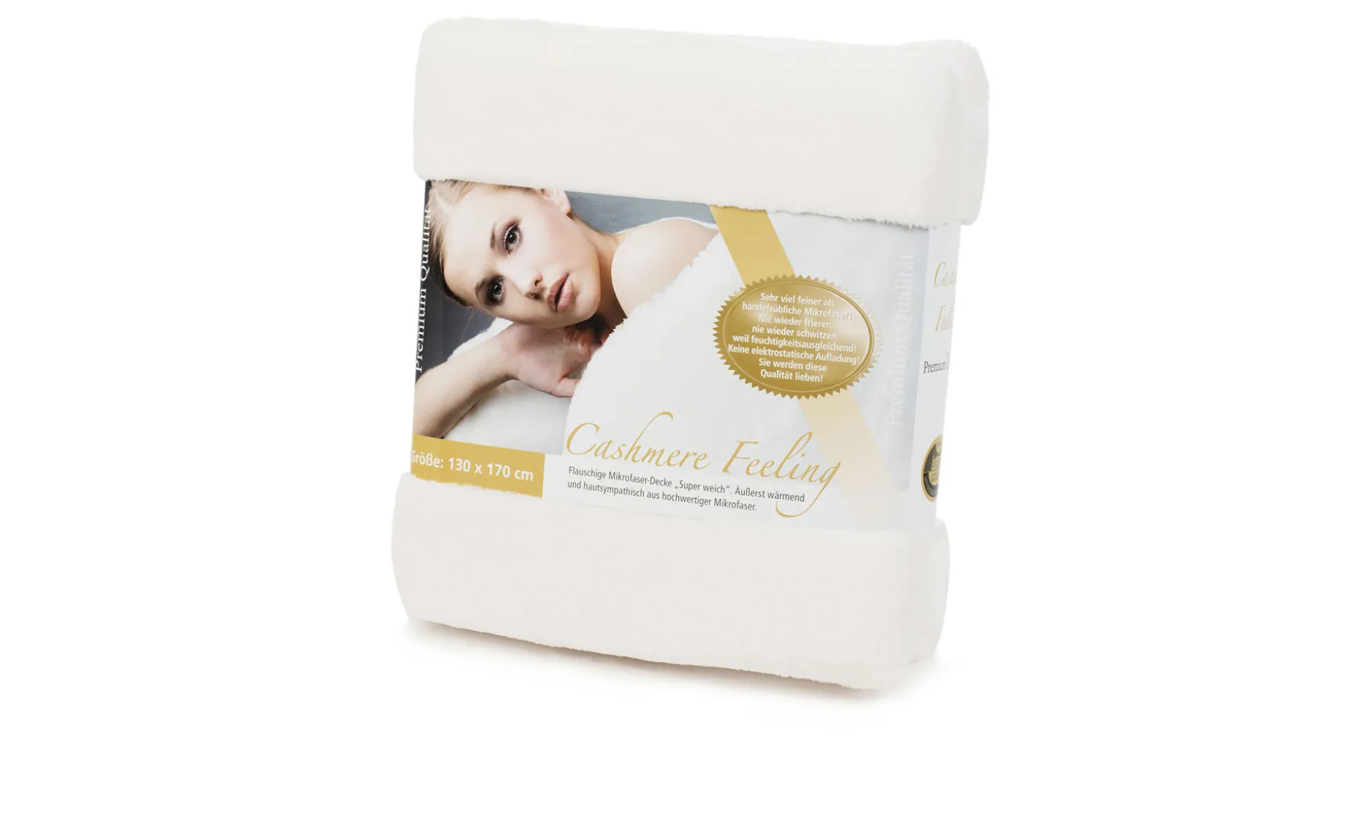 Wohndecke Premium Cashmere Feeling 130 x 170 cm